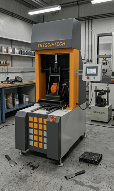 Роликовый уплотнитель TBTACX-2 в лаборатории